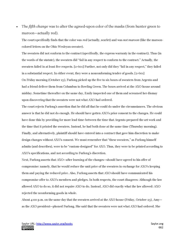 Business Law and the Legal Environment - Page 662